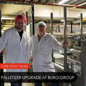 Caso de estudio: Burg Group duplica la capacidad con una actualización del paletizador